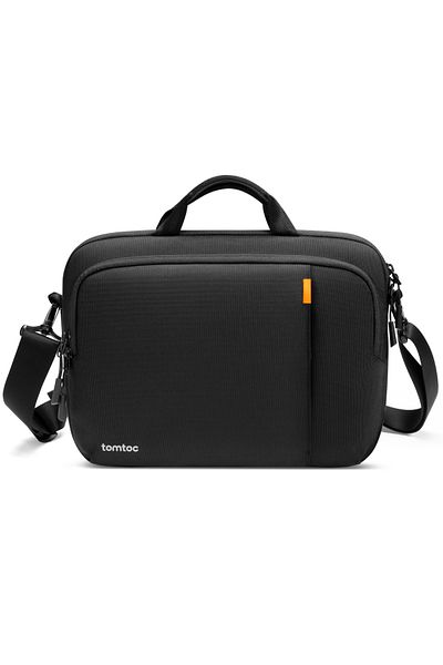Tomtoc Black Defender A30 Case and Handbag - 17.3 MacBook Pro - A30G1D1