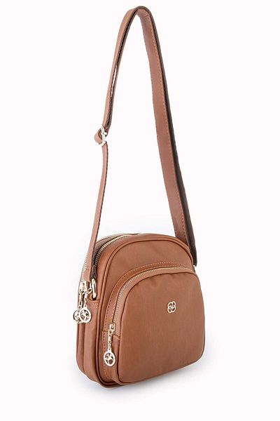 Lifonbag Geantă crossbody impermeabilă cu 4 compartimente pentru femei