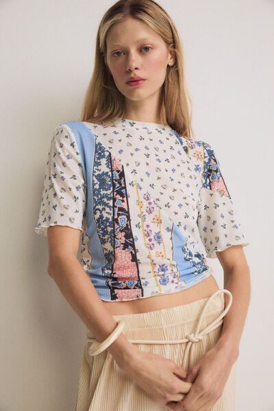 Pilea В'язана блузка з візерунком