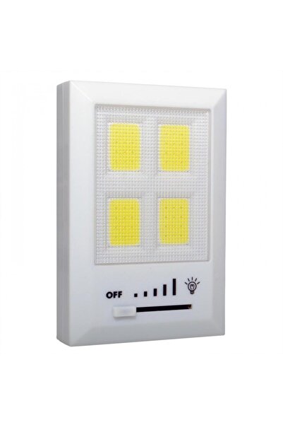 Genel Markalar Yeni Nesil Pilli Mıknatıslı Çift Taraflı Bant İle Kullanım Kablosuz Güç Ayarlı Duvar Lambası