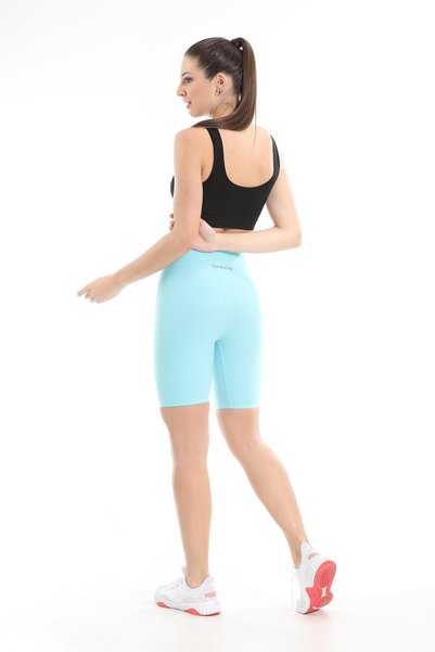 LIWITS Slimming Extra High Waist Above-Knee Lycra Nylon Leggings with Push-Up Feature for a Flattering Fit