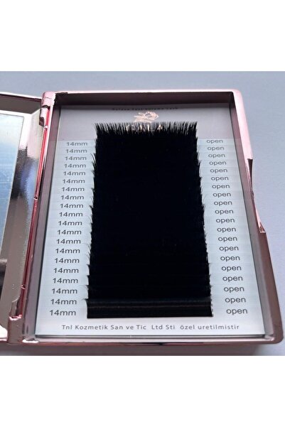 tnl professional GALA FAST FUN KOLAY VOLUME İPEK KİRPİK 0.07 D 14MM TEK BOY