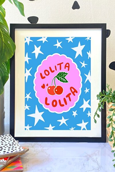 Hello Melody Design Εκτύπωση "LOLITA" από την συλλογή έργων εκτύπωσης - Με μα...