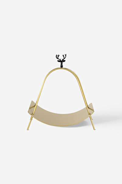 Rarart Concept Gold Metal Dekoratif Düzenleyici - Şık Sofra Sunumluk - Nifty