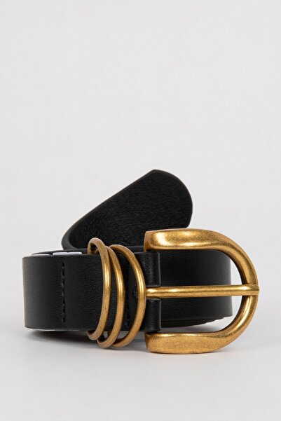 DeFacto Γυναικεία Κλασική Ζώνη από Συνθετικό Δέρμα - D3483AXNS