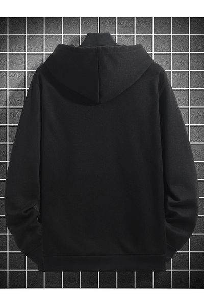 Revasser Φούτερ με κουκούλα DEER Printed Unisex Cotton Oversize - Πολύχρωμο