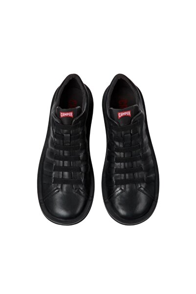 CAMPER Erkek Marka Logolu Hafif Esnek Deri Üst Kısımlı Geri Dönüştürülmüş Elastik Bağcıklı Günlük Kullanıma