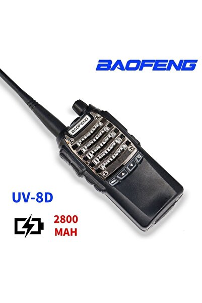 BAOFENG PLUS UV-8D UV8d Plus (+) TYPE C Batarya chip Güçlü kasa İnşaat kule v...
