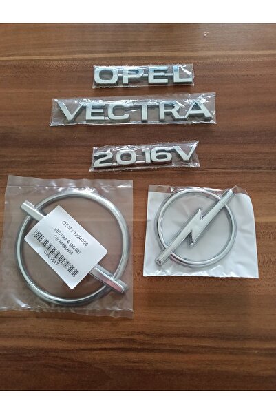 Passenger Car Oto Yedek Parça OPEL VECTRA 2.0_16V BAGAJ YAZISI ÖN VE ARKA ARM...