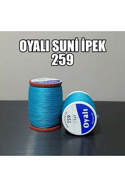 OYALI ИЗКУСТВЕНА КОПРИНА № 259 - 4-слоен конец за бродиране с дантела