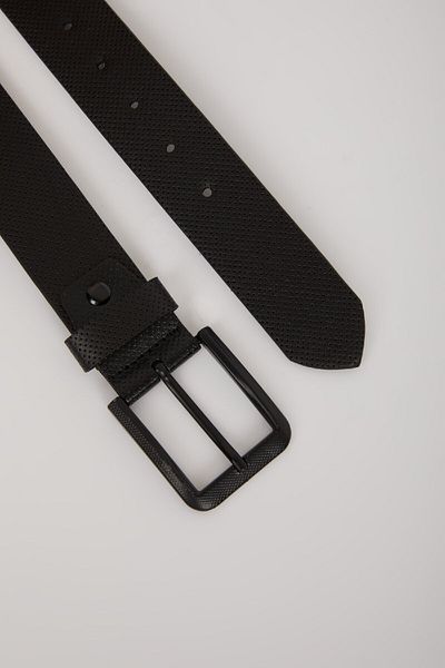 DeFacto Classic Men's Belt - Faux Leather, D3289Axns