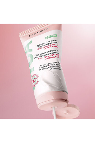 SEPHORA Cica Anında Onarıcı Bakım Nemlendirici Krem - Nemlendirir + Yatıştırır 75 ml