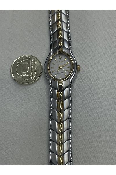 Almera Gold Silver Vintage Women's Watch Alsaat