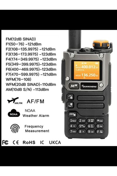 QUANSHENG UV-K6 dual band Telsiz
