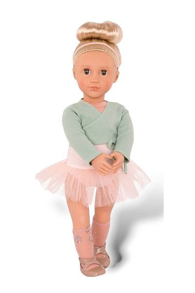 Our Generation Ballet Doll W/Green Shrug, Viola