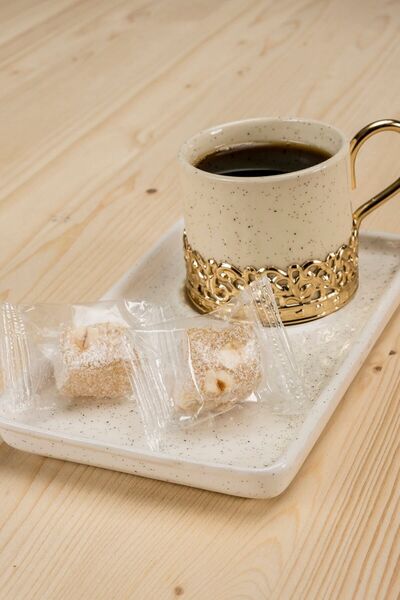 HANEZAN حلقوم تركي محمص مزدوج مع البندق 1 كجم (حقيبة واحدة)