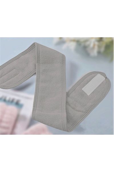 Mokita Home Sports Yoga Grey Towel - Μαλλιά και κεφαλόδεσμος, Αυτοκόλλητη Περιποίηση δέρματος