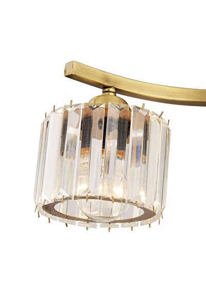 Apliqa Tufty 2Li Eskitme Kristalli Modern Yatak Odası Salon Kristal Avize