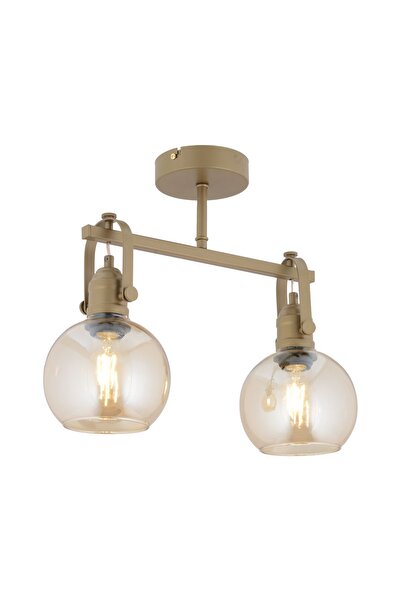 Apliqa Cherish 2'li Eskitme Bal Camlı Modern Oturma Odası Salon Avize