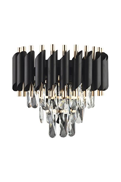 Apliqa Mikula Modern Gold Tasarım Salon Koridor Ledli Salon Aplik