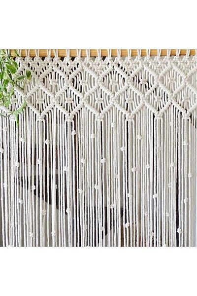MEGAHOBİEVİ Macrame Curtain