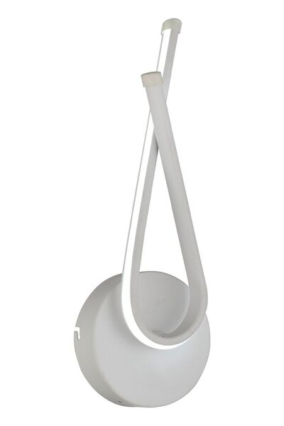 Apliqa Pedra Beyaz 20 Watt Duvar Lambası Modern Tasarım Salon Led Aplik