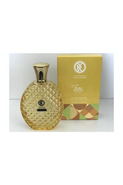 Genel Markalar Kreasyon Women Yellow Zeal Edt 100 Ml 8692229064707