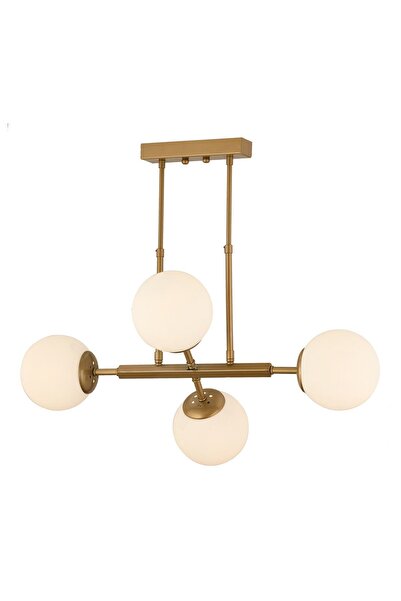 Apliqa Nazar 4Lü Eskitme Modern Tasarım Yemek Odası, Yatak Odası Salon Avize