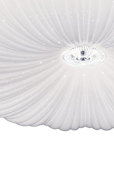 Apliqa Londra Tekli Beyaz 3 Renkli 61 Watt Ledli Modern Oturma Odası, Koridor, Salon Led Avize