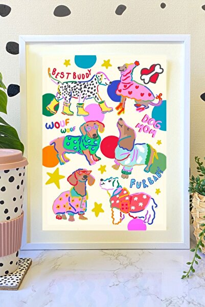 Hello Melody Design Εκτύπωση "DOG MOM " από την συλλογή Print Collection - Με...