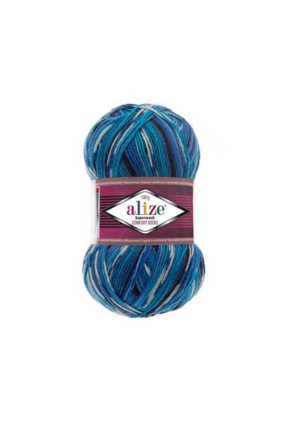 Alize Σετ άνετων κάλτσες Superwash 5 τεμαχίων - 4446