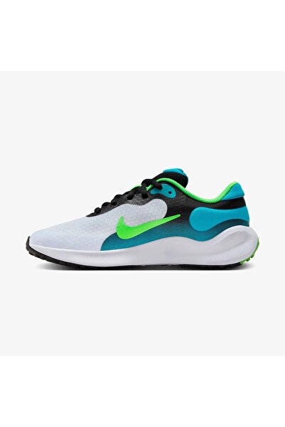 Nike Revolution 7  gs  Unisex Gri Koşu Ayakkabısı Fb7689-005