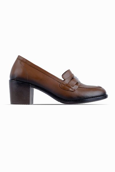 Lal Shoes & Bags Brookl Дамски - Черни обувки на висок ток от естествена кожа