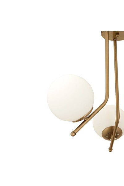 Apliqa Nida 3Lü Komple Eskitme Boyalı Modern Mutfak Yatak Odası Salon Avize