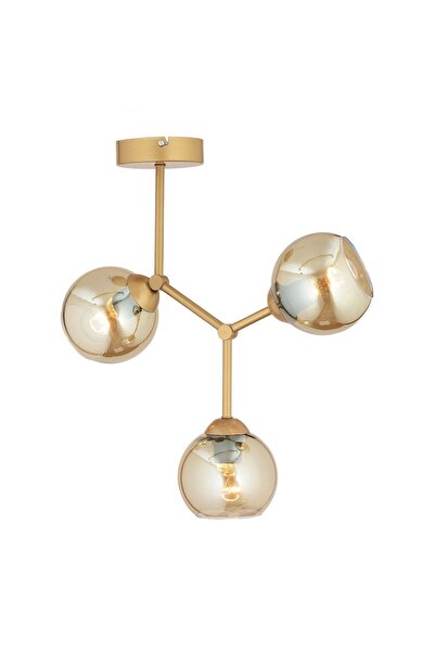 Apliqa Liva 3Lü Eskitme Boyalı Modern Genç Odası MutfakSalon Avize