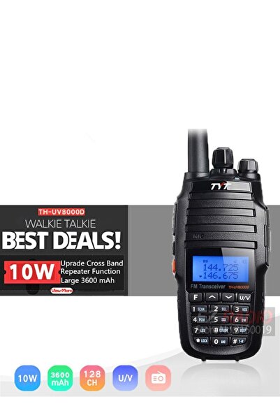 TYT Th-uv8000d Uv 8000d tyt Güçlü Yeni Nesil Telsiz. 10 W Ultra Çıkış. 3600 M...