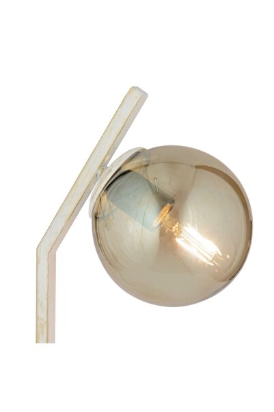 Apliqa Feris Beyaz Silme Bal Camlı Masa Lambası Salon-Yatak Odası Modern Abajur