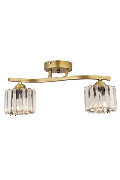 Apliqa Tufty 2Li Eskitme Kristalli Modern Yatak Odası Salon Kristal Avize