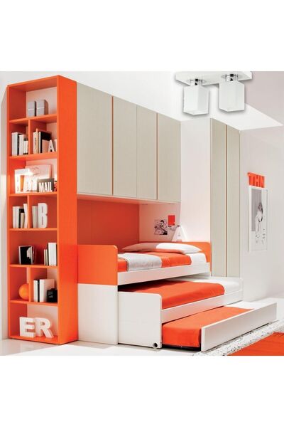 Apliqa Kare 2Li Modern Plafonyer Genç Odası MutfakYatak Odası Avize