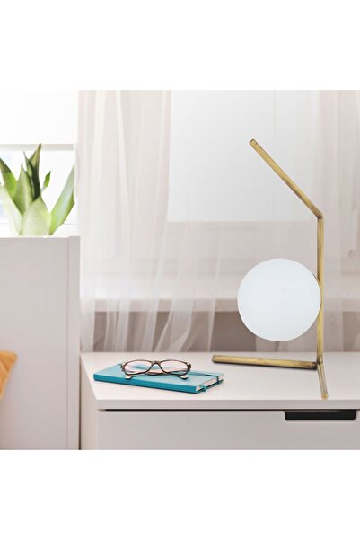 Apliqa Sara Eskitme Masa Lambası Yatak Odası Salon Abajur