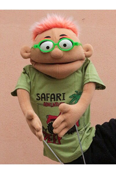 Kukla Fabrikası Gözlüklü Vantrolog Kukla