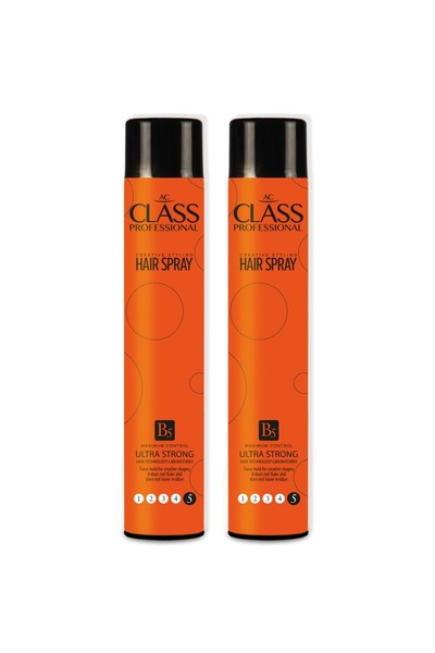 AC CLASS SAÇ SPREYİ ULTRA STRONG 5 NO DONDURUCU SPREY 400 ML 2 ADET