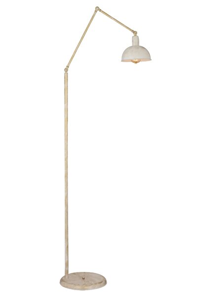 Apliqa Aksu Beyaz Silme Dekoratif Tasarım Modern Retro Salon Lambader