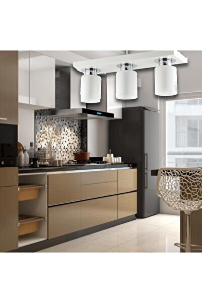 Apliqa Kiaria 3Lü Modern Plafonyer Genç Odası MutfakYatak Odası Avize