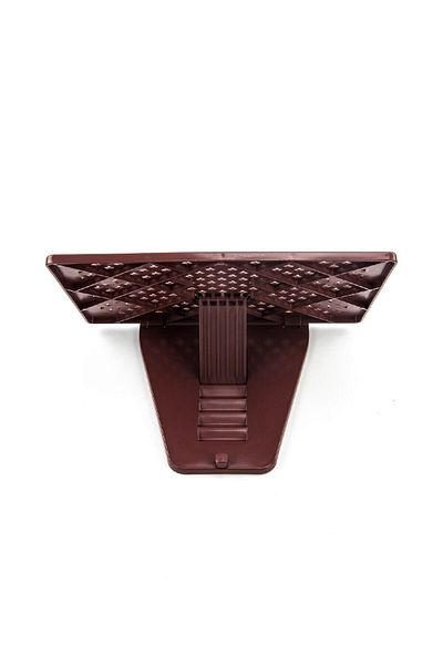 İhvan Suport pentru tabletă și cărți Coran Rahlesi din plastic pentru birou, maro