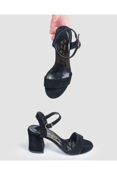 Ayalbuzenne siyah süvet tek bant