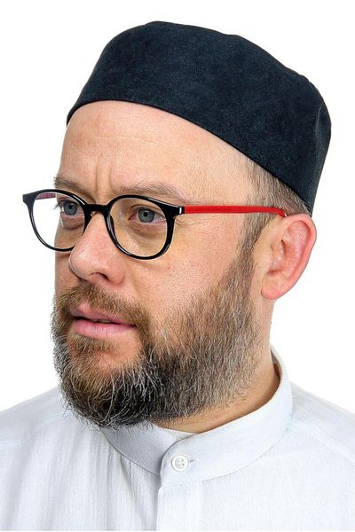 ihvanonline Domed Hard Mold Skullcap - Black