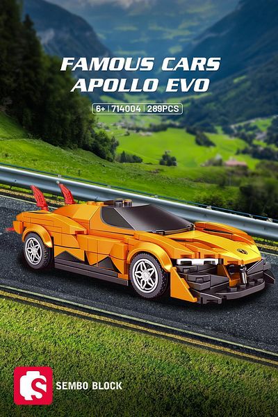 Sembo Block مكعبات بناء Apollo Evo 289 قطعة - متوافقة مع Lego ( 714004 )