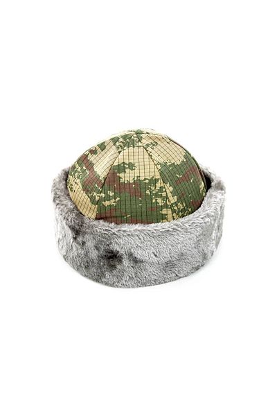 İhvan Camouflage Börk Hat - Börk Beret - Stamped