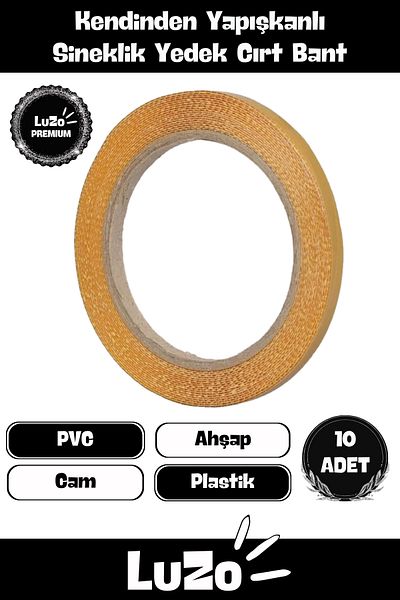 LuZo Premium Series - Strong Wooden a Quality Fly Screen with Velcro Tape - 4m 10 Pieces